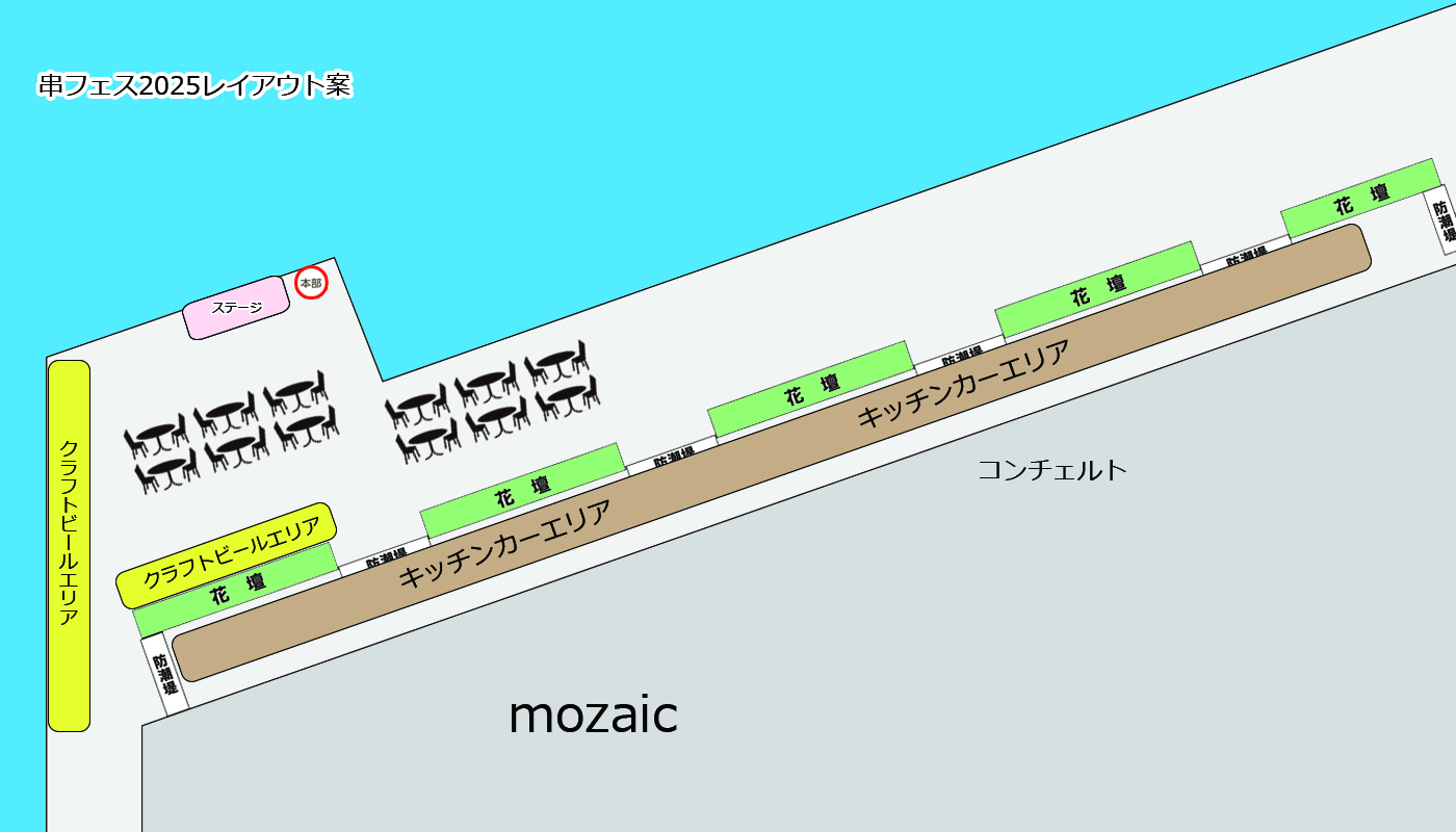 串フェス2025 出店レイアウト案